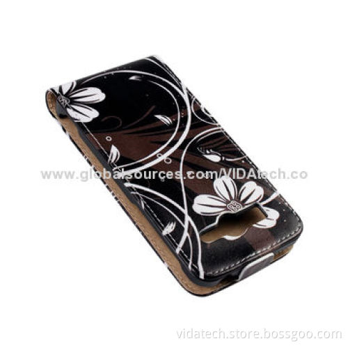 Leather Case with Flip, for Huawei G520 525, Manufacturer
